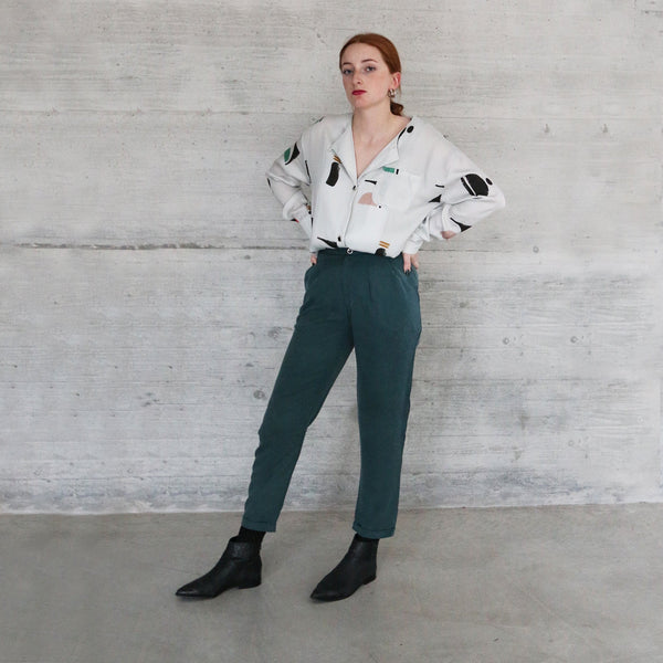 NIKY blouse with light grey print - Where is Marlo