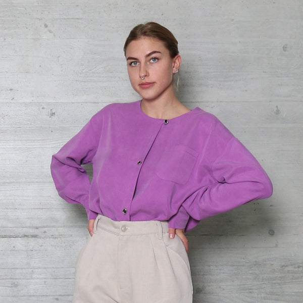 NIKY blouse in iris pink - Where is Marlo