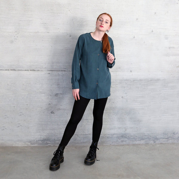 NIKY dark green blouse - Where is Marlo