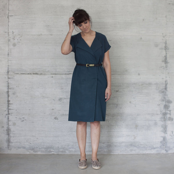 SIMONE ocean blue dress - Where is Marlo