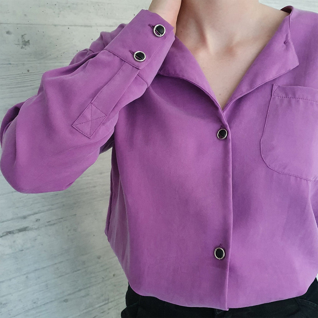 NIKY blouse in iris pink - Where is Marlo